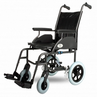 Invalidní vozík mechanický Invalidní mechanický vozík transportní  foto