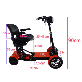 Medical Rapid 110 PRO 2 Invalidní elektrická čtyřkolka Medical Rapid 110 PRO foto