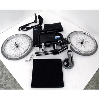 Invalidní vozík odlehčený Mechanický invalidní vozík, šířky sedu 49 - 54 cm foto